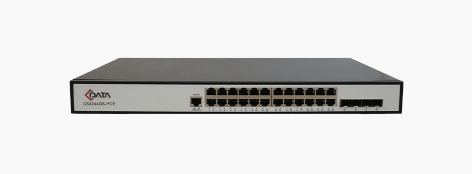 C-Data CS3244GS-POE 24GE  4SFP L2 MANAGED ETHERNET POE SWITCH