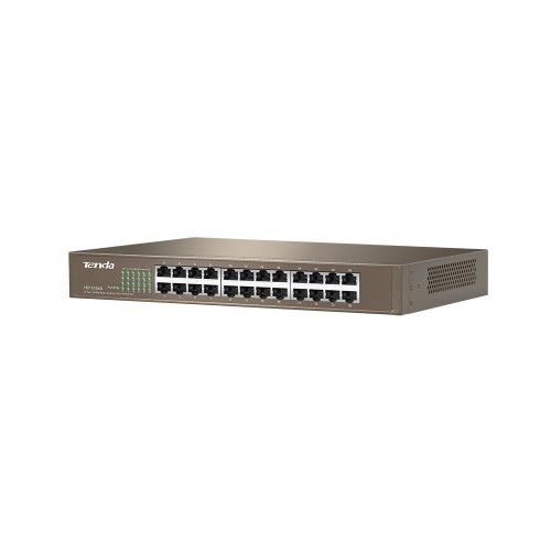 Tenda TEF1226P 24-Port 10/100Mbps + 2 Gigabit Web Smart PoE Switch