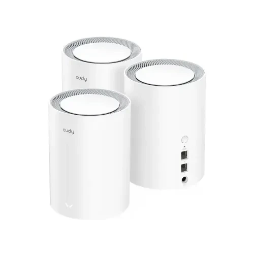 Cudy M1800 AX1800 Whole Home Mesh WiFi Router (3 Pack)