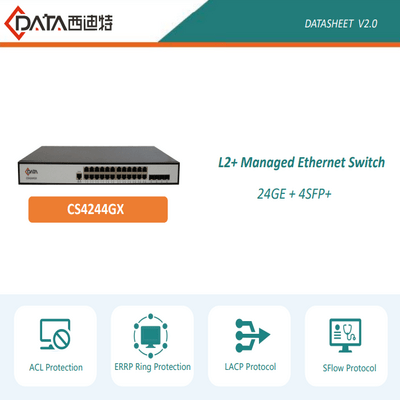 C-Data CS3244GC 24PORT GIGA MANAGE 10G UPLINK SWITCH