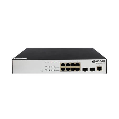 BDCOM S2510-C 8-Port Gigabit Managed Switch