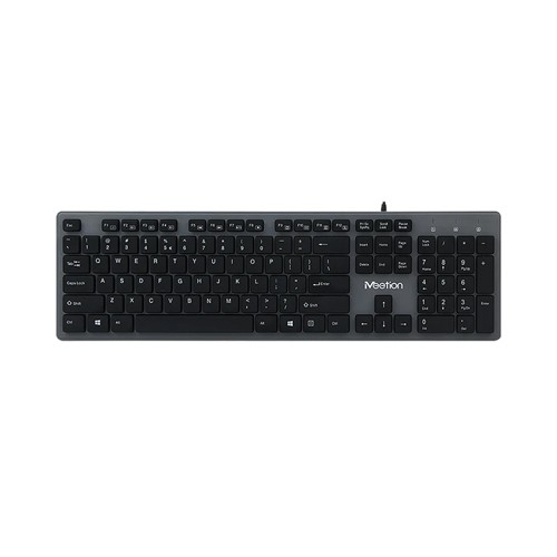 Meetion MT-K841 USB Standard Chocolate Keyboard